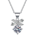 Vintage Ribbon Drop Pendant