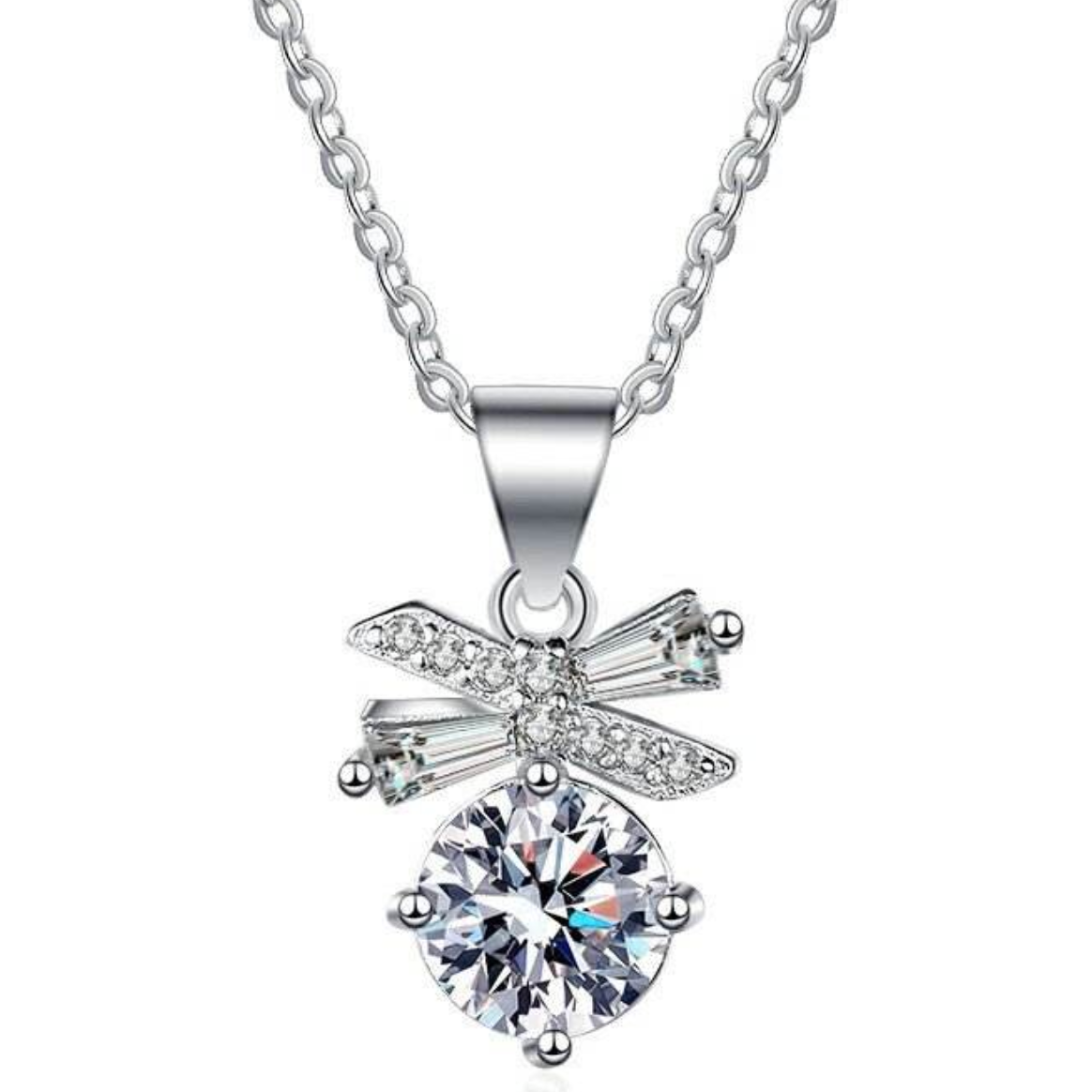 Vintage Ribbon Drop Pendant
