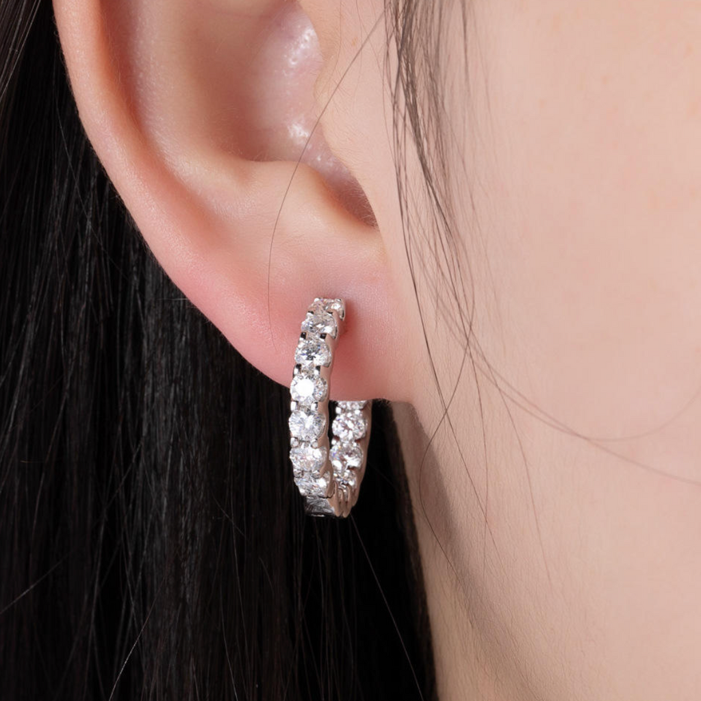 Eternal Brilliance Huggie Hoops