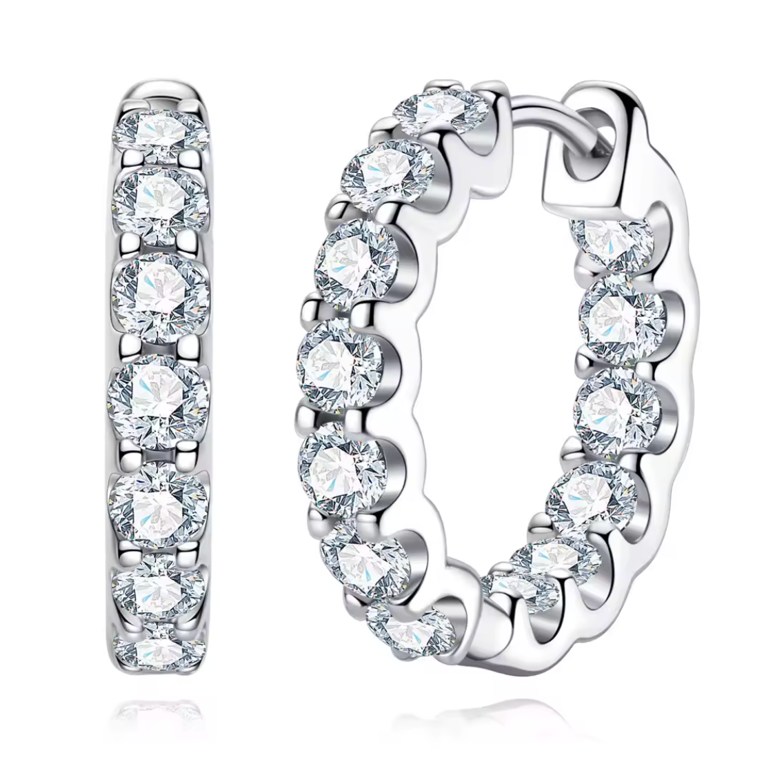 Eternal Brilliance Huggie Hoops